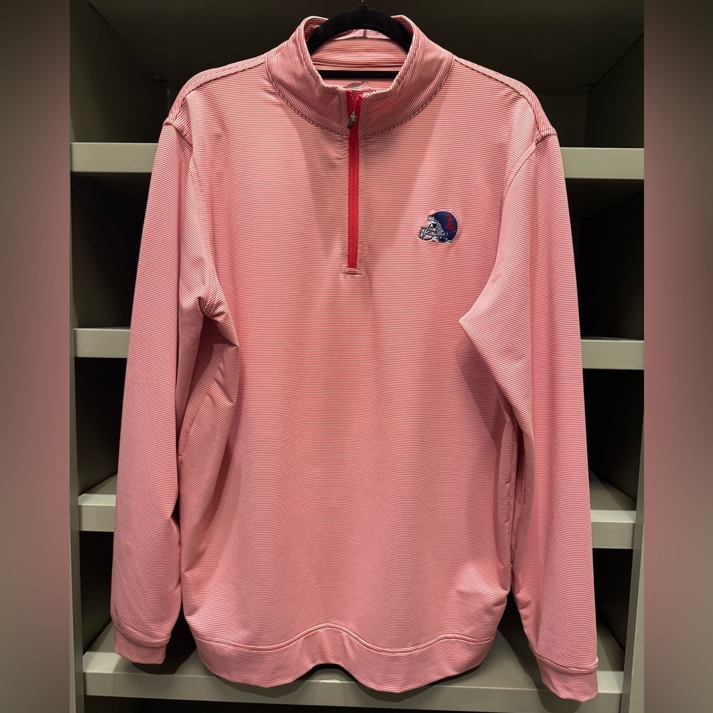 Men's Pink Quarter-Zip Jacket
